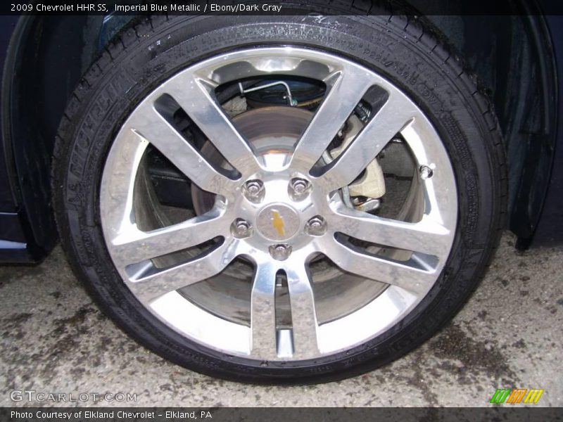 Imperial Blue Metallic / Ebony/Dark Gray 2009 Chevrolet HHR SS