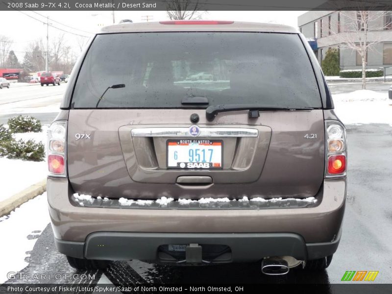 Cocoa Metallic / Desert Sand 2008 Saab 9-7X 4.2i