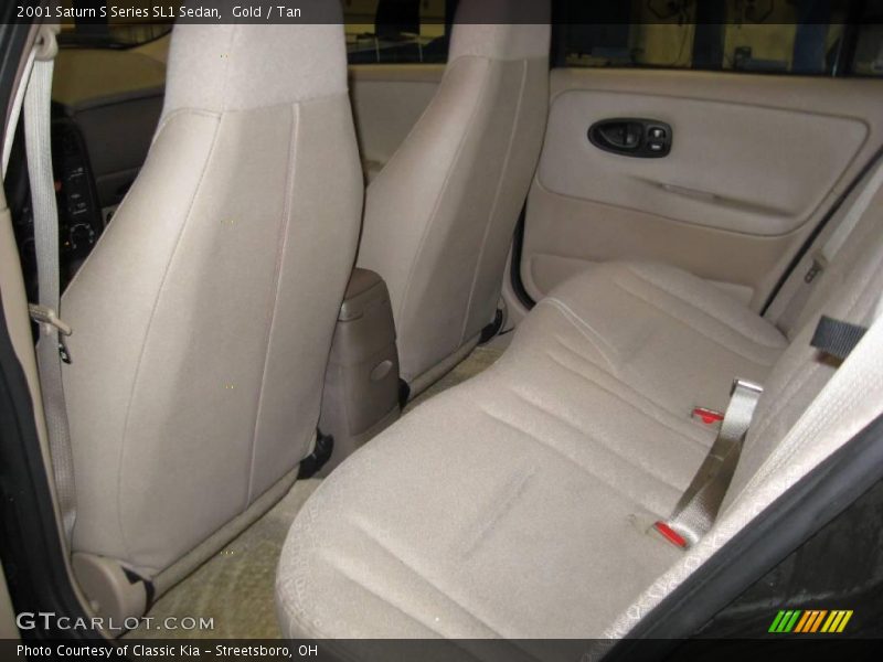 Gold / Tan 2001 Saturn S Series SL1 Sedan
