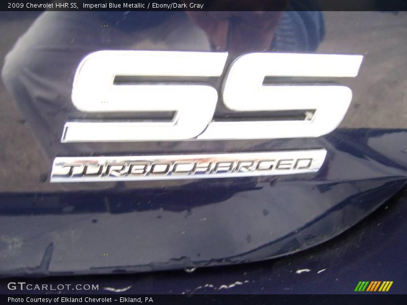 Imperial Blue Metallic / Ebony/Dark Gray 2009 Chevrolet HHR SS