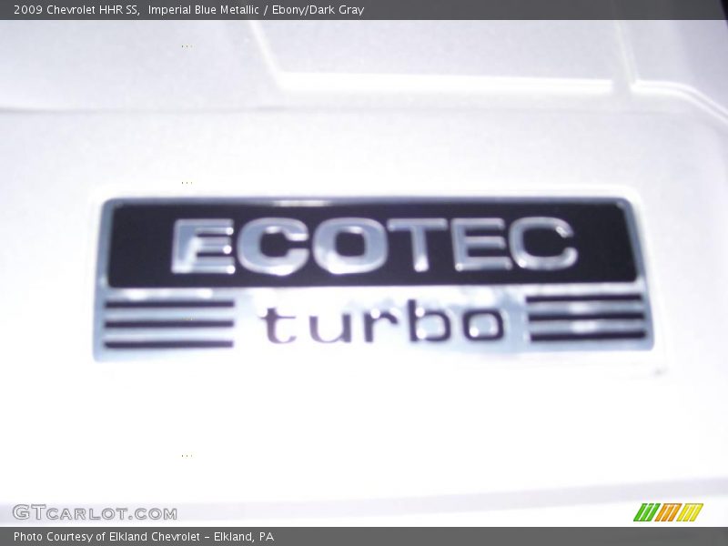 Imperial Blue Metallic / Ebony/Dark Gray 2009 Chevrolet HHR SS