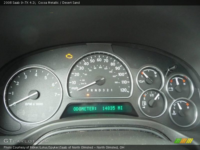 Cocoa Metallic / Desert Sand 2008 Saab 9-7X 4.2i