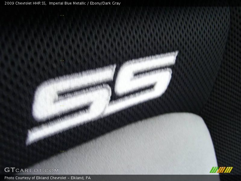 Imperial Blue Metallic / Ebony/Dark Gray 2009 Chevrolet HHR SS