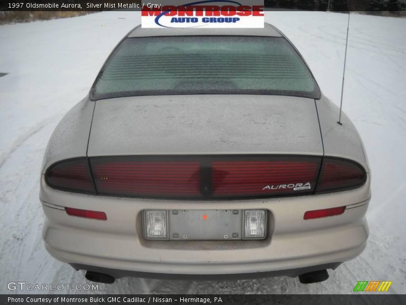 Silver Mist Metallic / Gray 1997 Oldsmobile Aurora