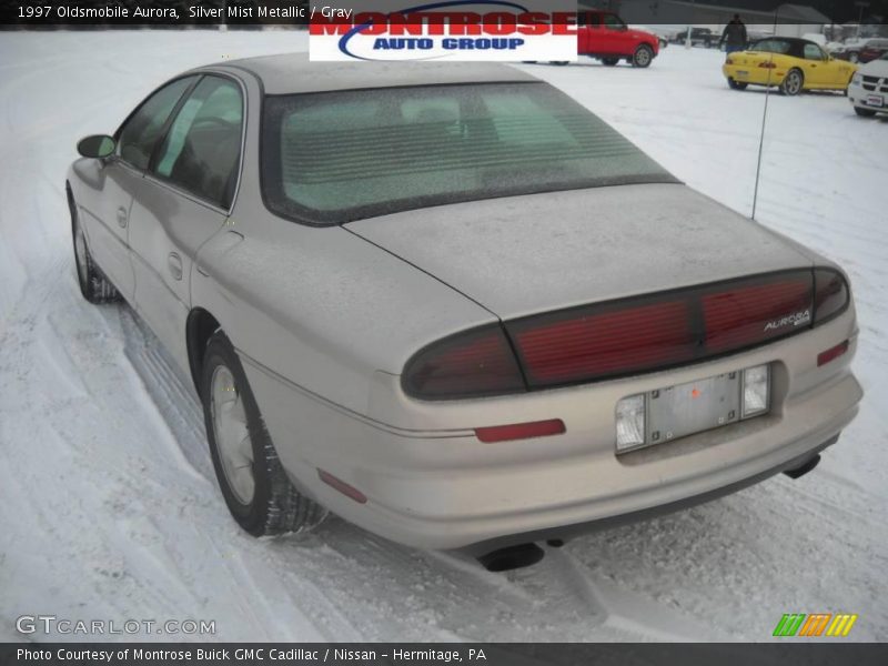 Silver Mist Metallic / Gray 1997 Oldsmobile Aurora