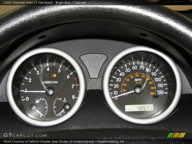 Bright Blue / Charcoal 2006 Chevrolet Aveo LT Hatchback