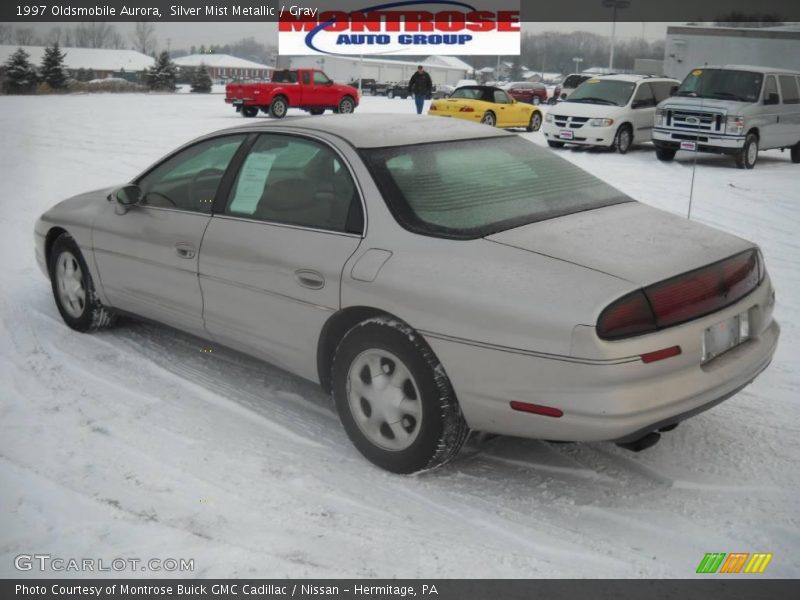 Silver Mist Metallic / Gray 1997 Oldsmobile Aurora
