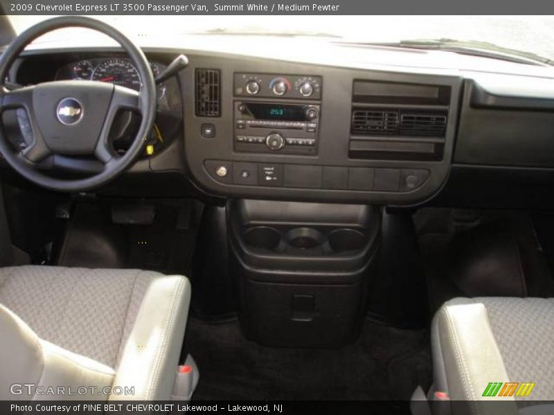 Summit White / Medium Pewter 2009 Chevrolet Express LT 3500 Passenger Van