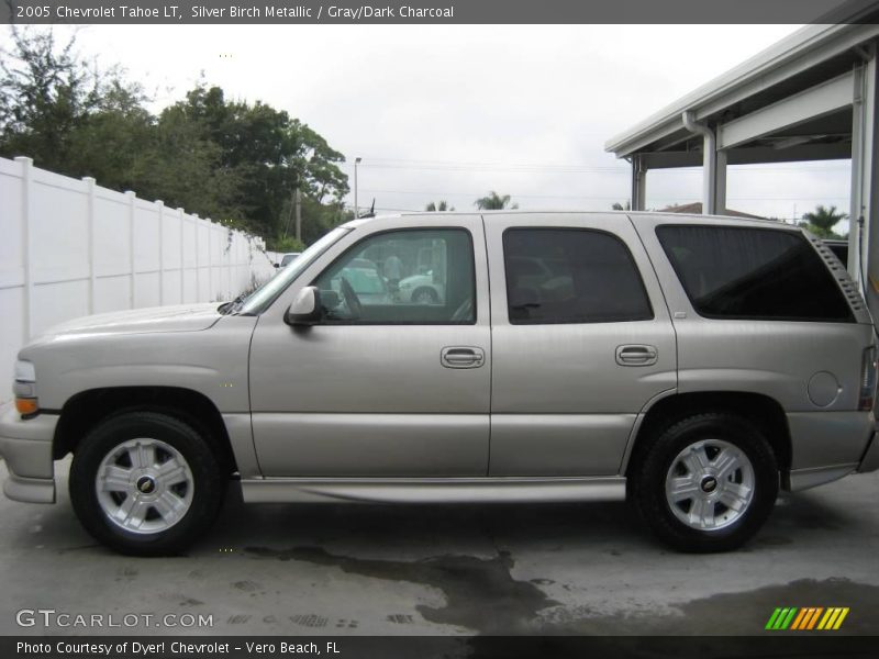 Silver Birch Metallic / Gray/Dark Charcoal 2005 Chevrolet Tahoe LT