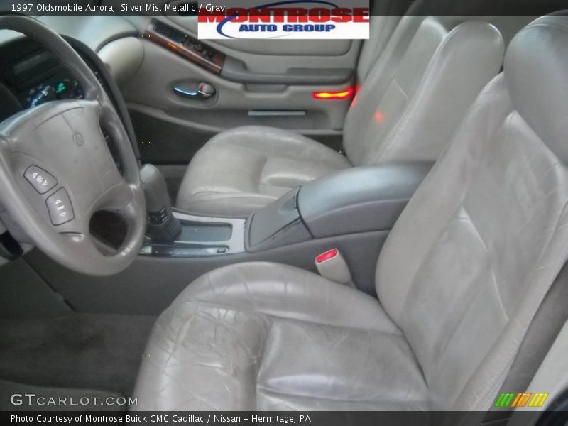 Silver Mist Metallic / Gray 1997 Oldsmobile Aurora