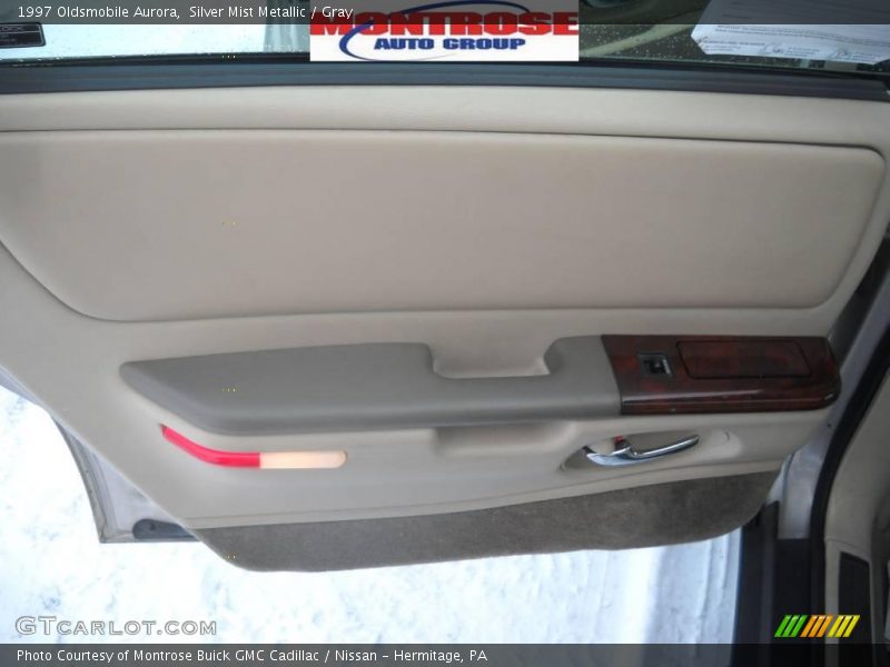 Silver Mist Metallic / Gray 1997 Oldsmobile Aurora
