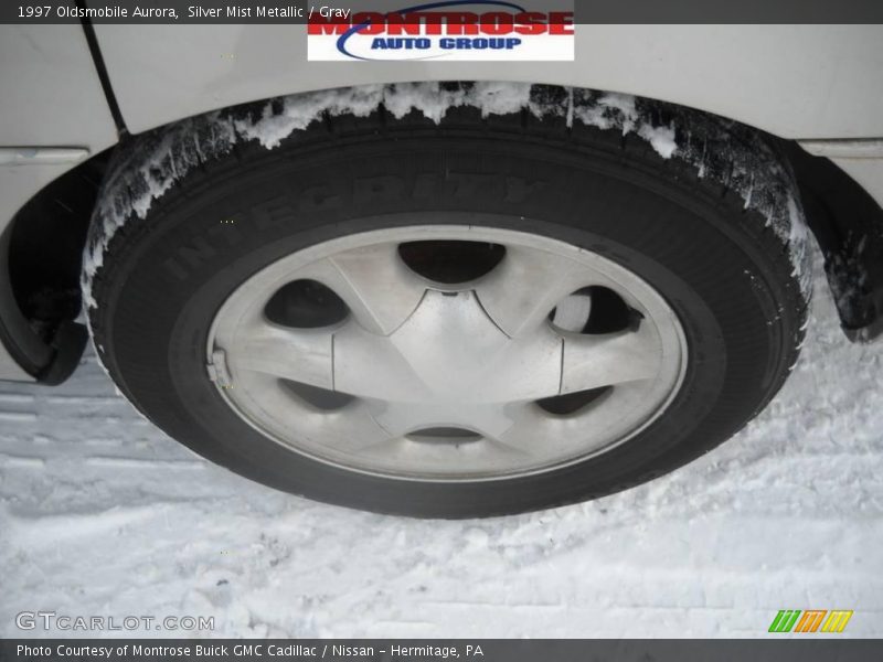 Silver Mist Metallic / Gray 1997 Oldsmobile Aurora