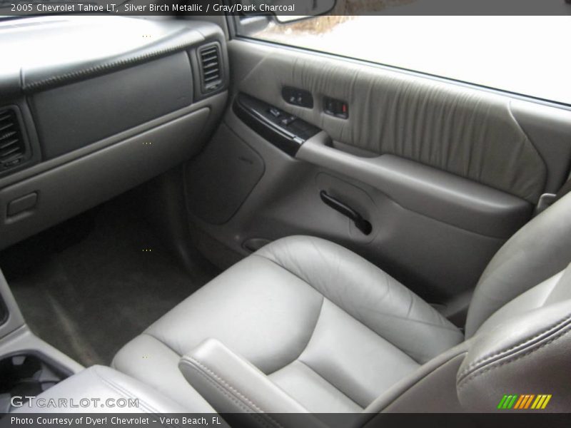 Silver Birch Metallic / Gray/Dark Charcoal 2005 Chevrolet Tahoe LT