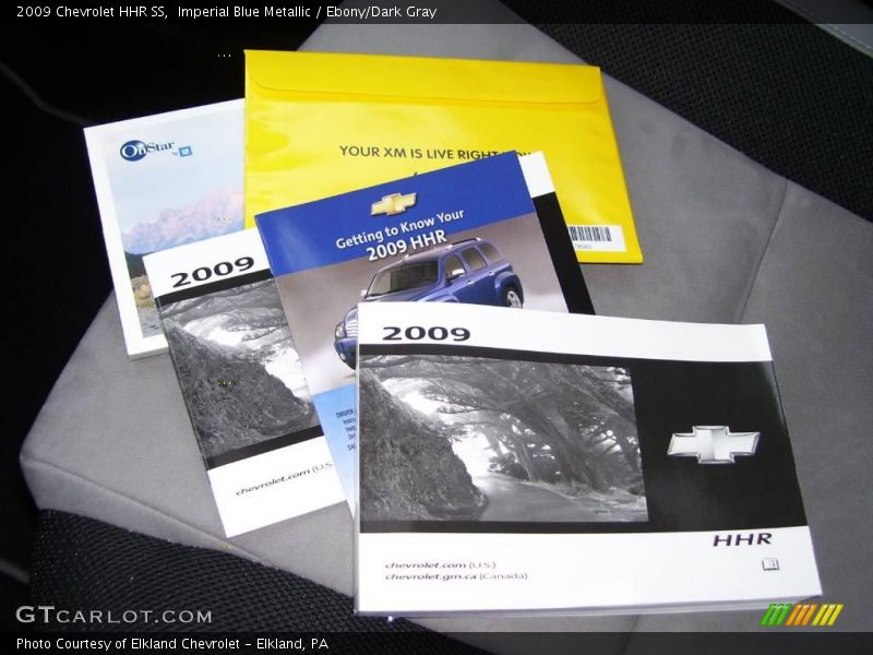 Imperial Blue Metallic / Ebony/Dark Gray 2009 Chevrolet HHR SS