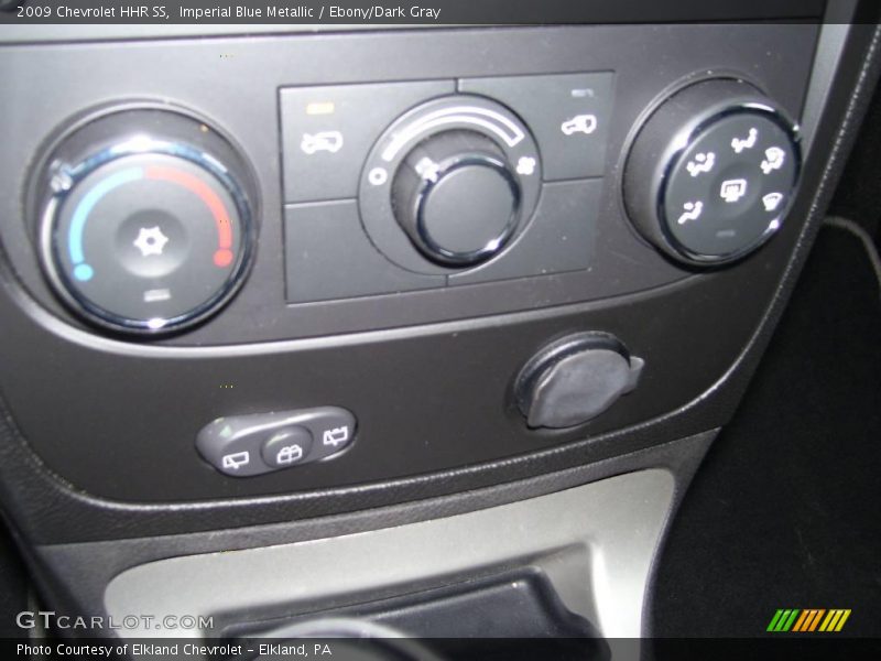 Imperial Blue Metallic / Ebony/Dark Gray 2009 Chevrolet HHR SS