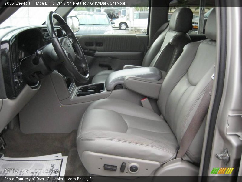 Silver Birch Metallic / Gray/Dark Charcoal 2005 Chevrolet Tahoe LT