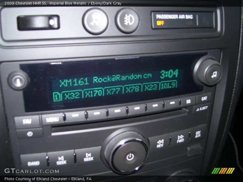 Imperial Blue Metallic / Ebony/Dark Gray 2009 Chevrolet HHR SS