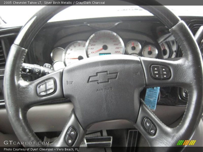 Silver Birch Metallic / Gray/Dark Charcoal 2005 Chevrolet Tahoe LT