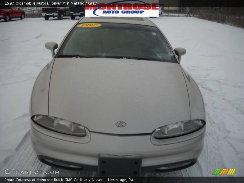 Silver Mist Metallic / Gray 1997 Oldsmobile Aurora