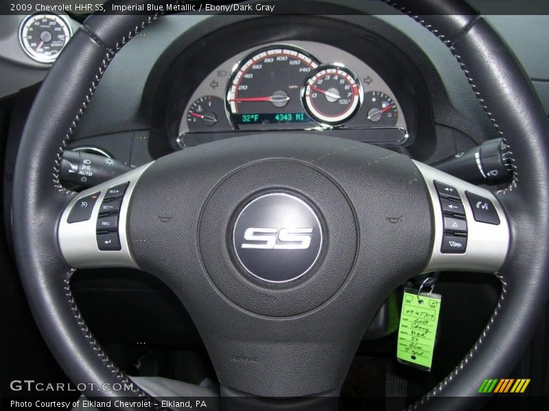Imperial Blue Metallic / Ebony/Dark Gray 2009 Chevrolet HHR SS