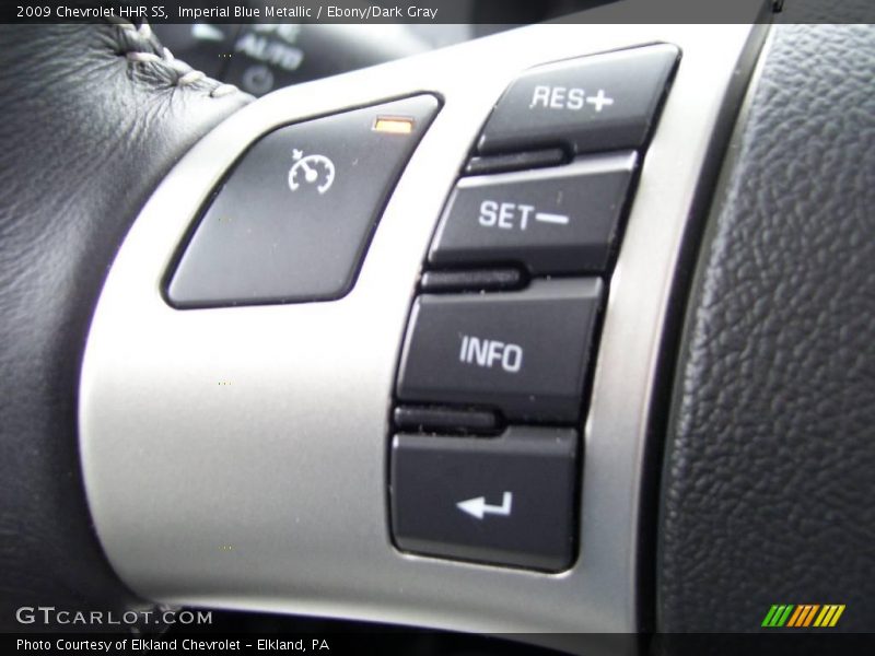 Imperial Blue Metallic / Ebony/Dark Gray 2009 Chevrolet HHR SS