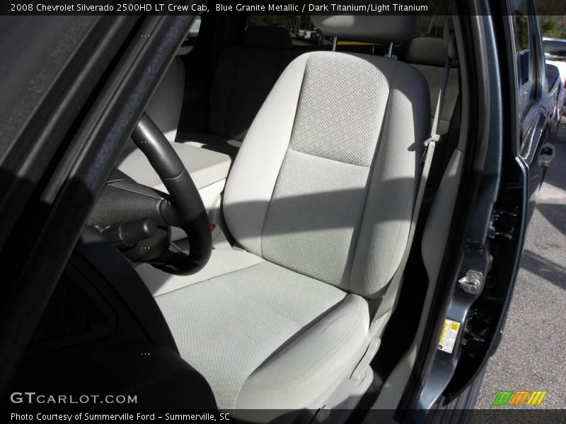 Blue Granite Metallic / Dark Titanium/Light Titanium 2008 Chevrolet Silverado 2500HD LT Crew Cab