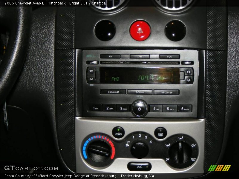 Bright Blue / Charcoal 2006 Chevrolet Aveo LT Hatchback