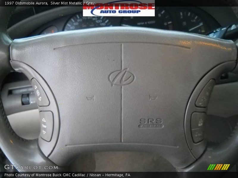 Silver Mist Metallic / Gray 1997 Oldsmobile Aurora