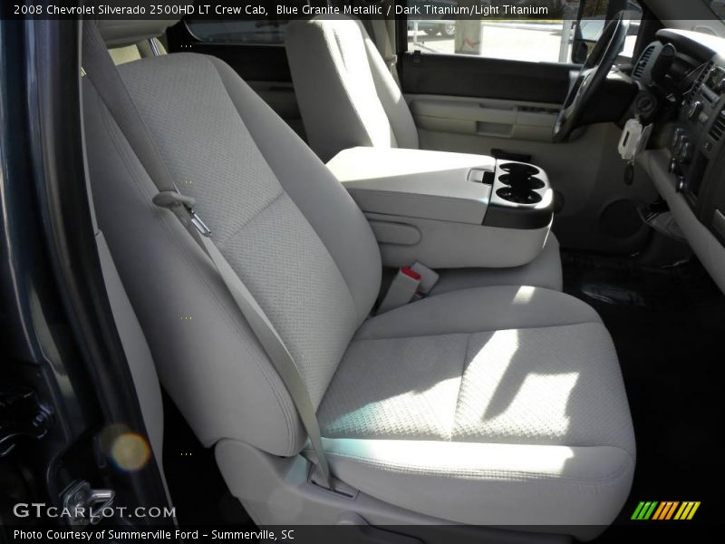 Blue Granite Metallic / Dark Titanium/Light Titanium 2008 Chevrolet Silverado 2500HD LT Crew Cab