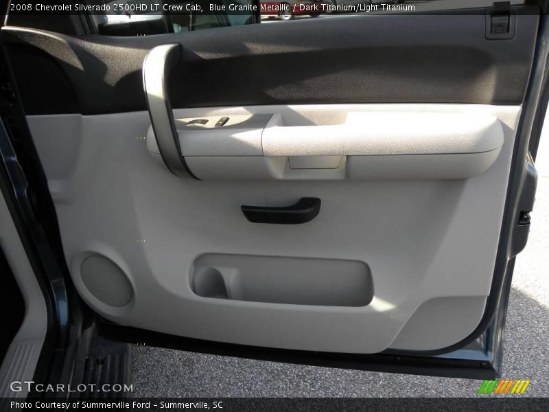Blue Granite Metallic / Dark Titanium/Light Titanium 2008 Chevrolet Silverado 2500HD LT Crew Cab
