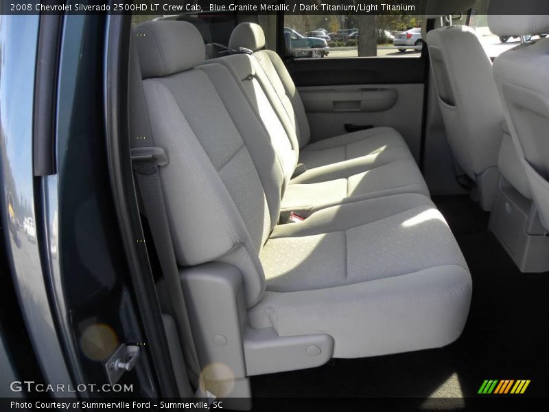 Blue Granite Metallic / Dark Titanium/Light Titanium 2008 Chevrolet Silverado 2500HD LT Crew Cab