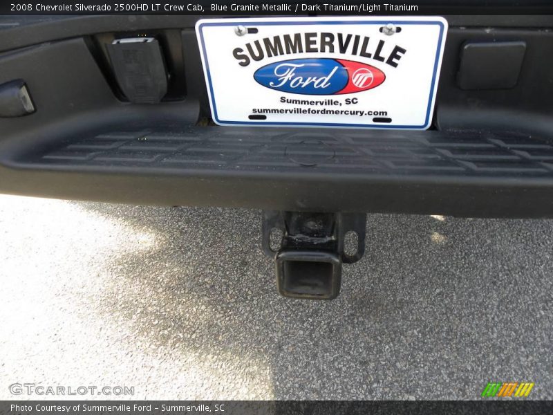 Blue Granite Metallic / Dark Titanium/Light Titanium 2008 Chevrolet Silverado 2500HD LT Crew Cab