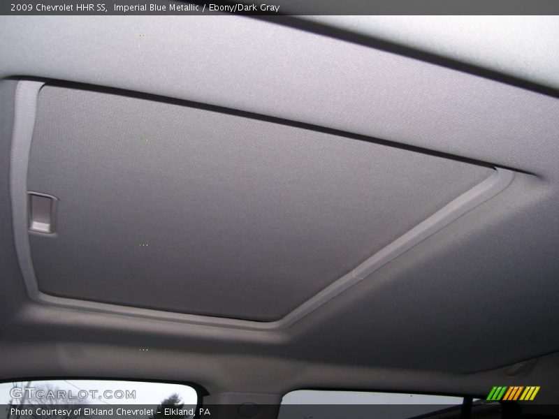 Imperial Blue Metallic / Ebony/Dark Gray 2009 Chevrolet HHR SS