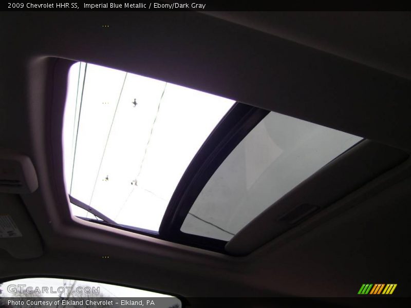 Imperial Blue Metallic / Ebony/Dark Gray 2009 Chevrolet HHR SS