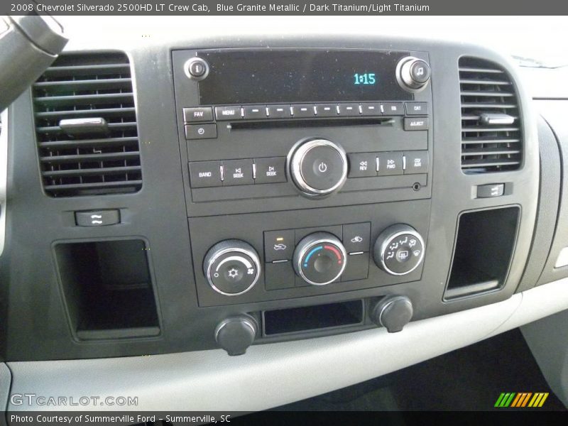 Blue Granite Metallic / Dark Titanium/Light Titanium 2008 Chevrolet Silverado 2500HD LT Crew Cab