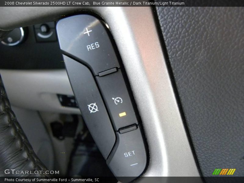 Blue Granite Metallic / Dark Titanium/Light Titanium 2008 Chevrolet Silverado 2500HD LT Crew Cab