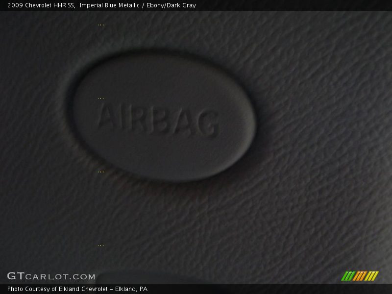 Imperial Blue Metallic / Ebony/Dark Gray 2009 Chevrolet HHR SS