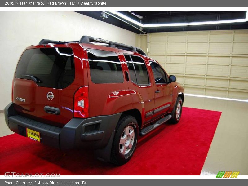 Red Brawn Pearl / Steel/Graphite 2005 Nissan Xterra S