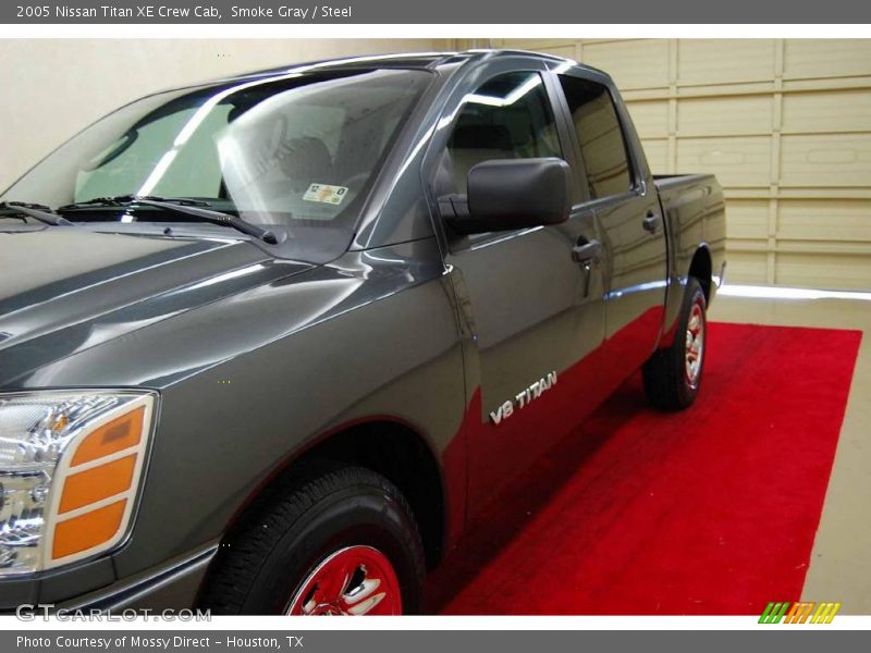 Smoke Gray / Steel 2005 Nissan Titan XE Crew Cab