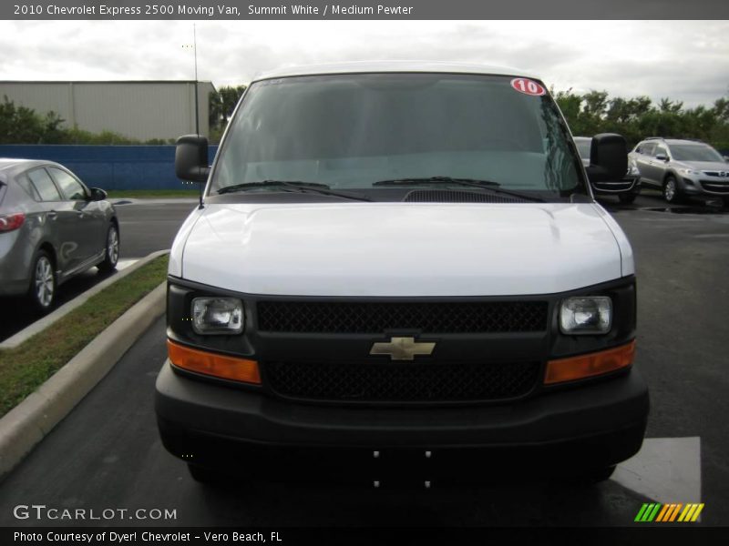 Summit White / Medium Pewter 2010 Chevrolet Express 2500 Moving Van