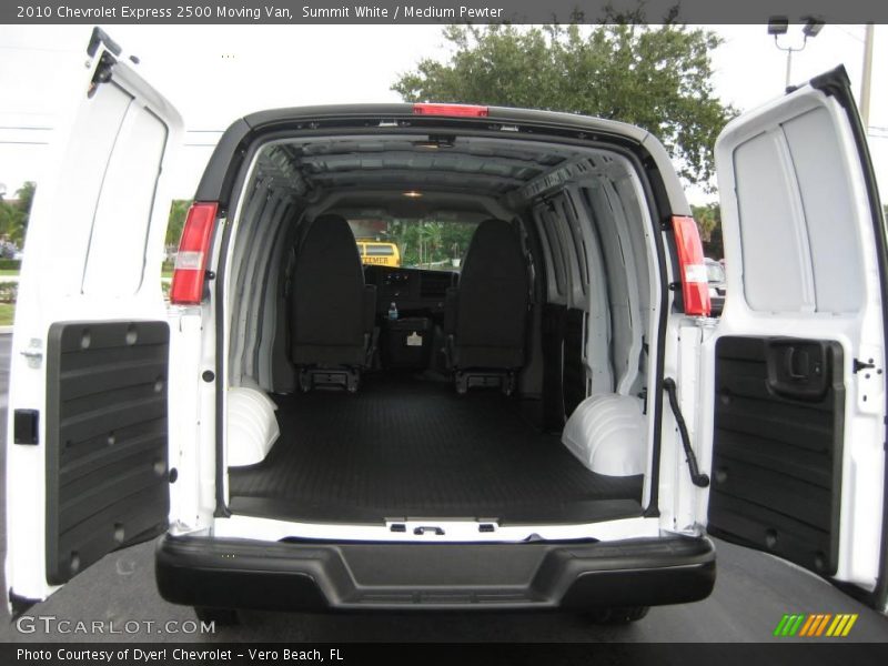 Summit White / Medium Pewter 2010 Chevrolet Express 2500 Moving Van