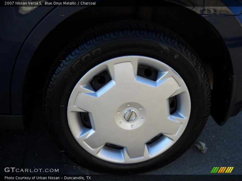 Blue Onyx Metallic / Charcoal 2007 Nissan Versa S