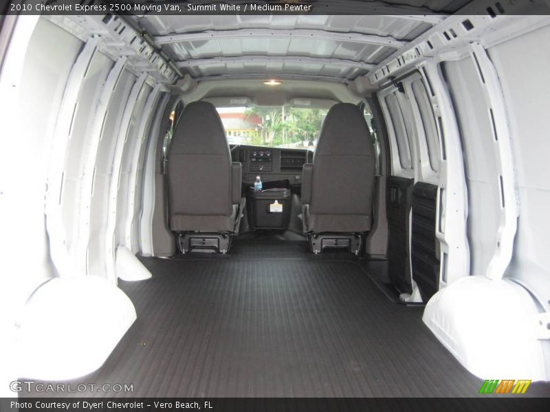 Summit White / Medium Pewter 2010 Chevrolet Express 2500 Moving Van