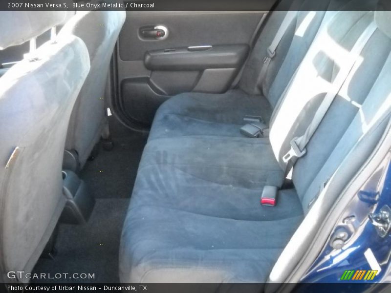 Blue Onyx Metallic / Charcoal 2007 Nissan Versa S