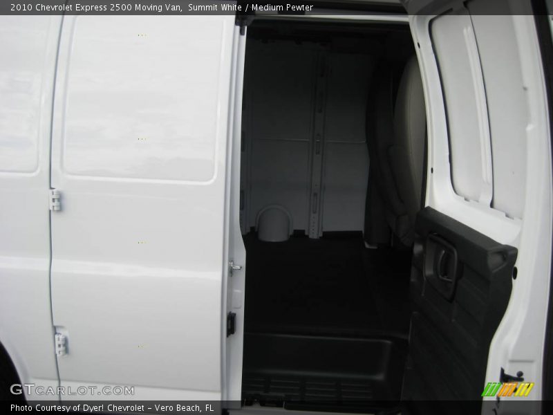 Summit White / Medium Pewter 2010 Chevrolet Express 2500 Moving Van