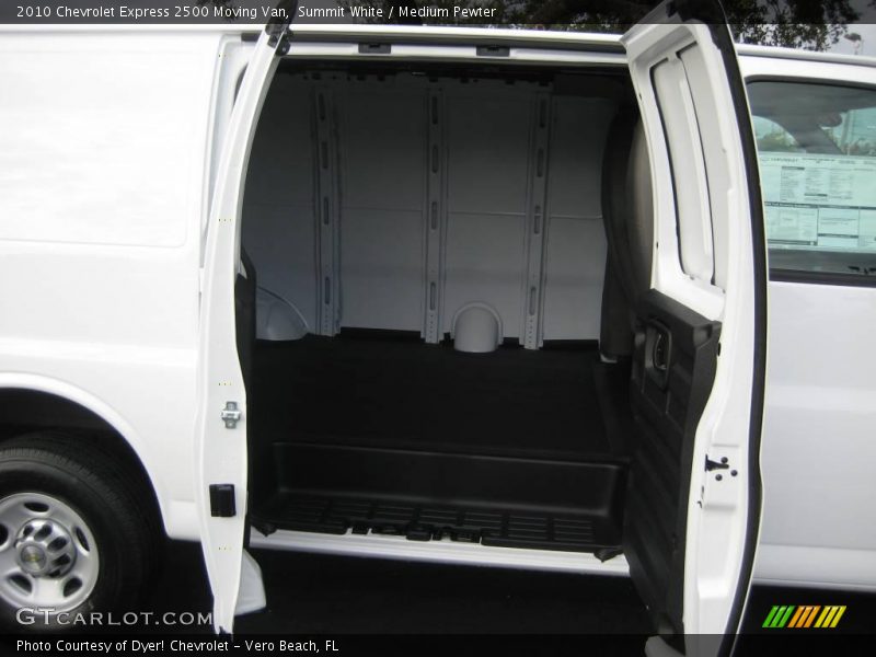 Summit White / Medium Pewter 2010 Chevrolet Express 2500 Moving Van