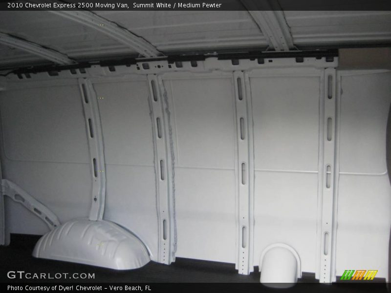 Summit White / Medium Pewter 2010 Chevrolet Express 2500 Moving Van