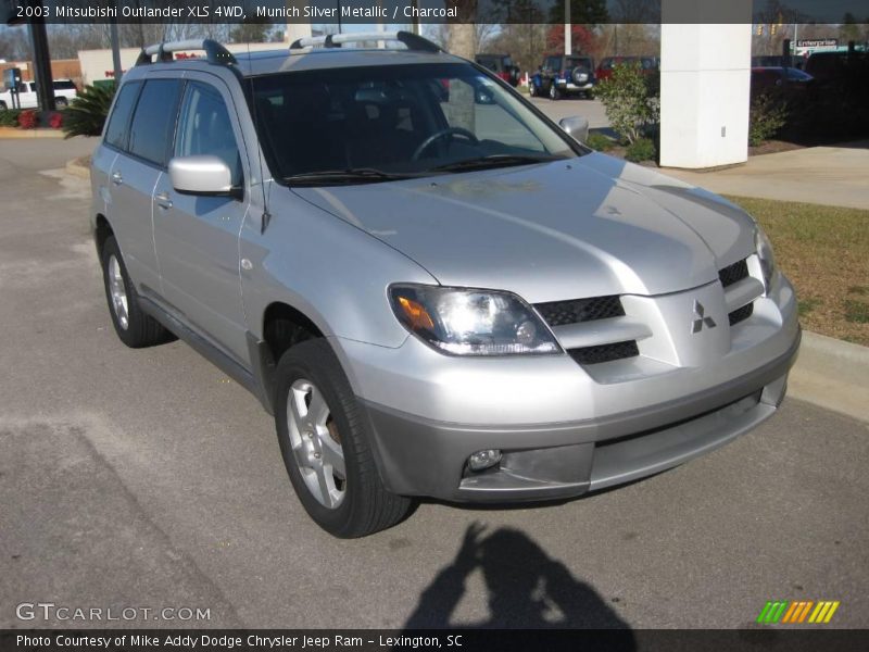 Munich Silver Metallic / Charcoal 2003 Mitsubishi Outlander XLS 4WD