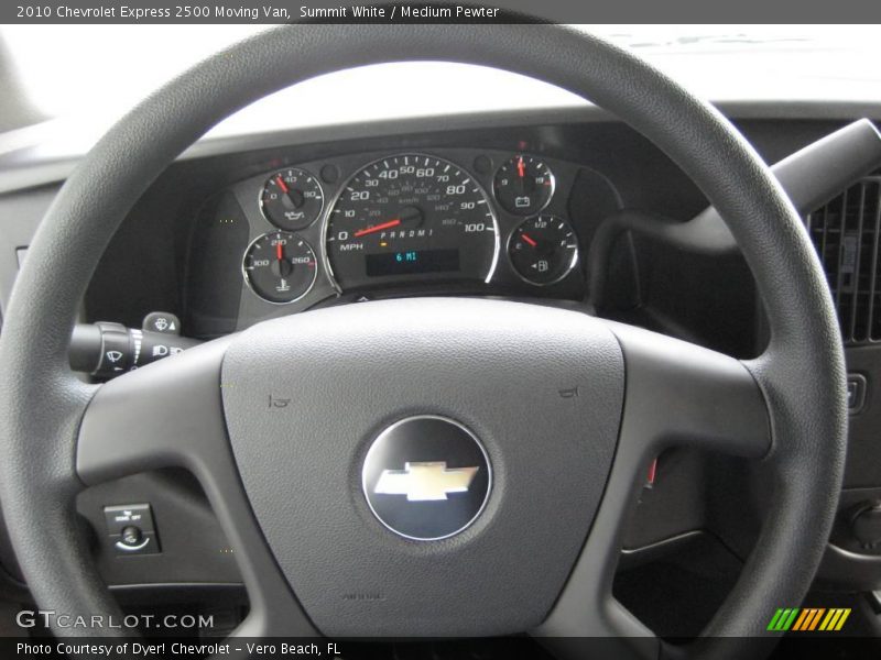 Summit White / Medium Pewter 2010 Chevrolet Express 2500 Moving Van
