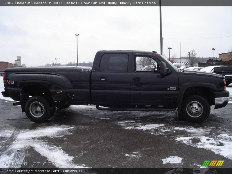 Black / Dark Charcoal 2007 Chevrolet Silverado 3500HD Classic LT Crew Cab 4x4 Dually